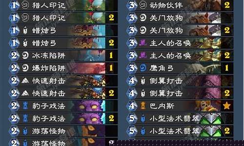 猎人卡组_炉石猎人卡组